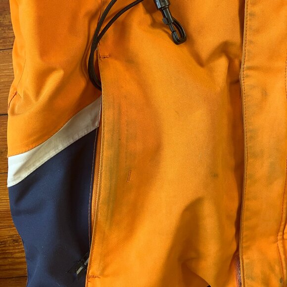 Karbon Ski Snowboard Jacket Boy Size 14 Edmund High Performance Insulated Orange - Picture 7 of 14